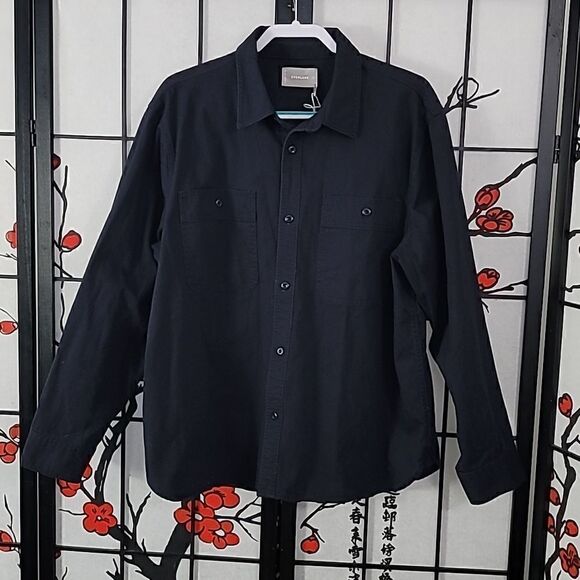 Everlane Mens Long Sleeve Cotton Button Down - Picture 1 of 13